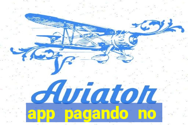 app pagando no cadastro via pix